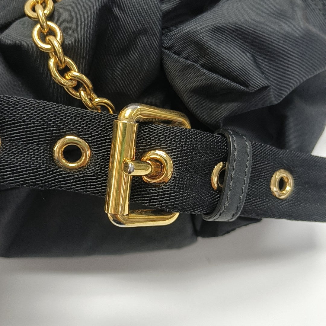 The Rucksack Nylon Black