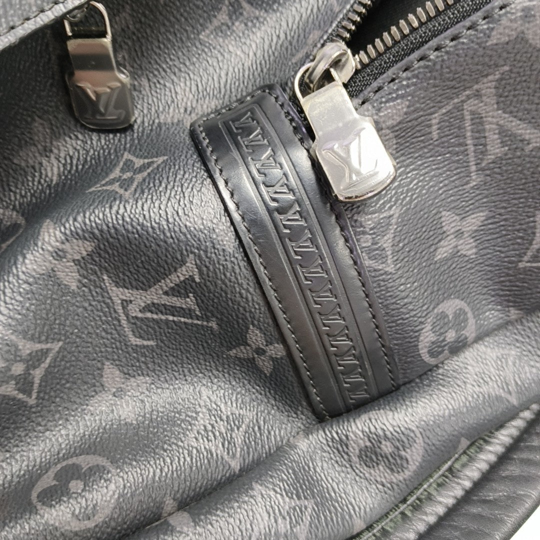 DISCOVERY Monogram Coated Canvas Gray