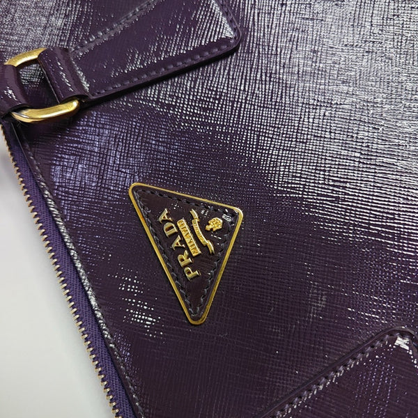Promenade Saffiano Calfskin Purple