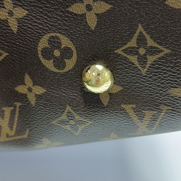 CARRYALL MM Monogram Coated Canvas Brown