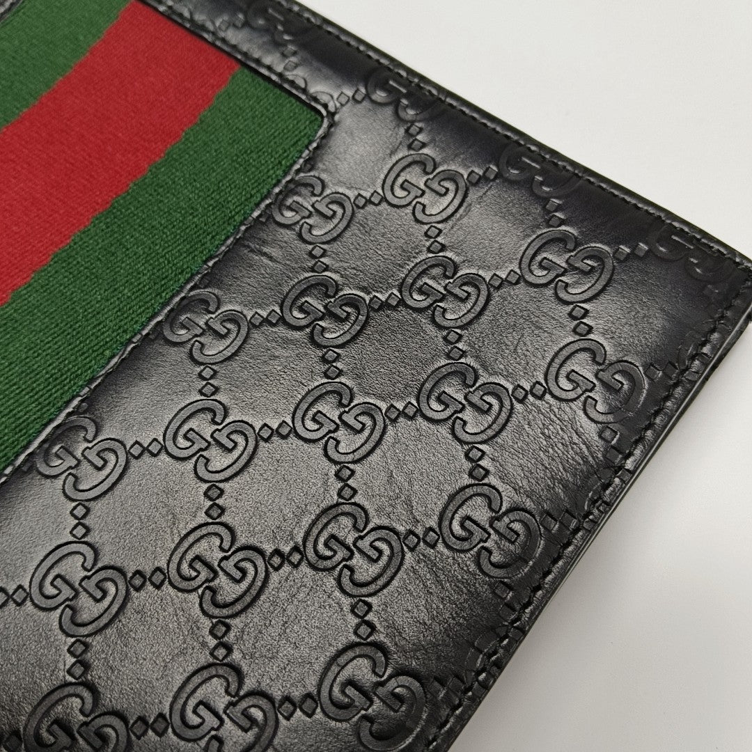 Signature Monogram Calfskin Black