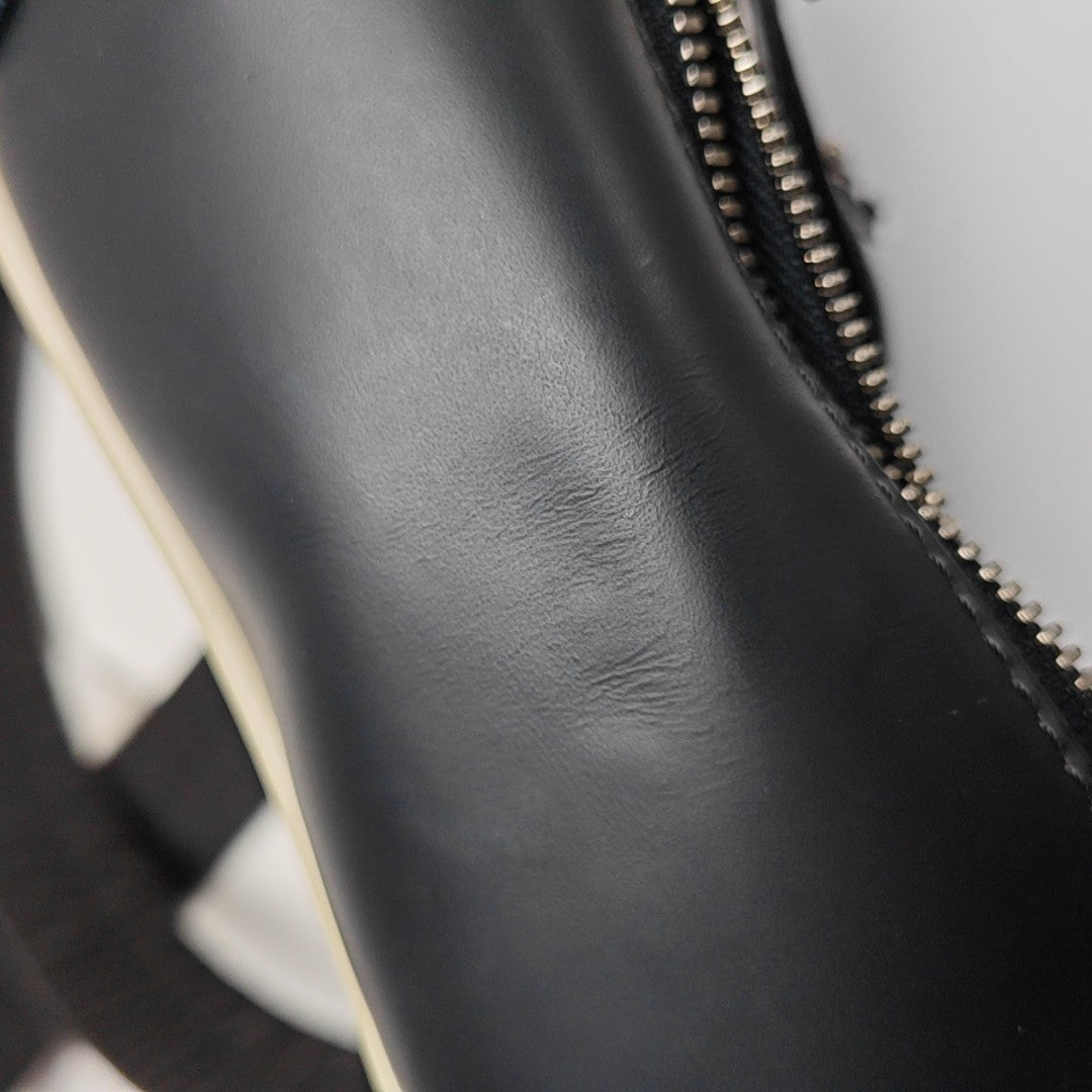 JOSH Damier Graphite Coated Canvas Black