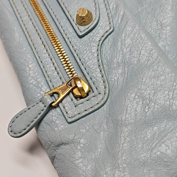 Classic City Small Lambskin Blue