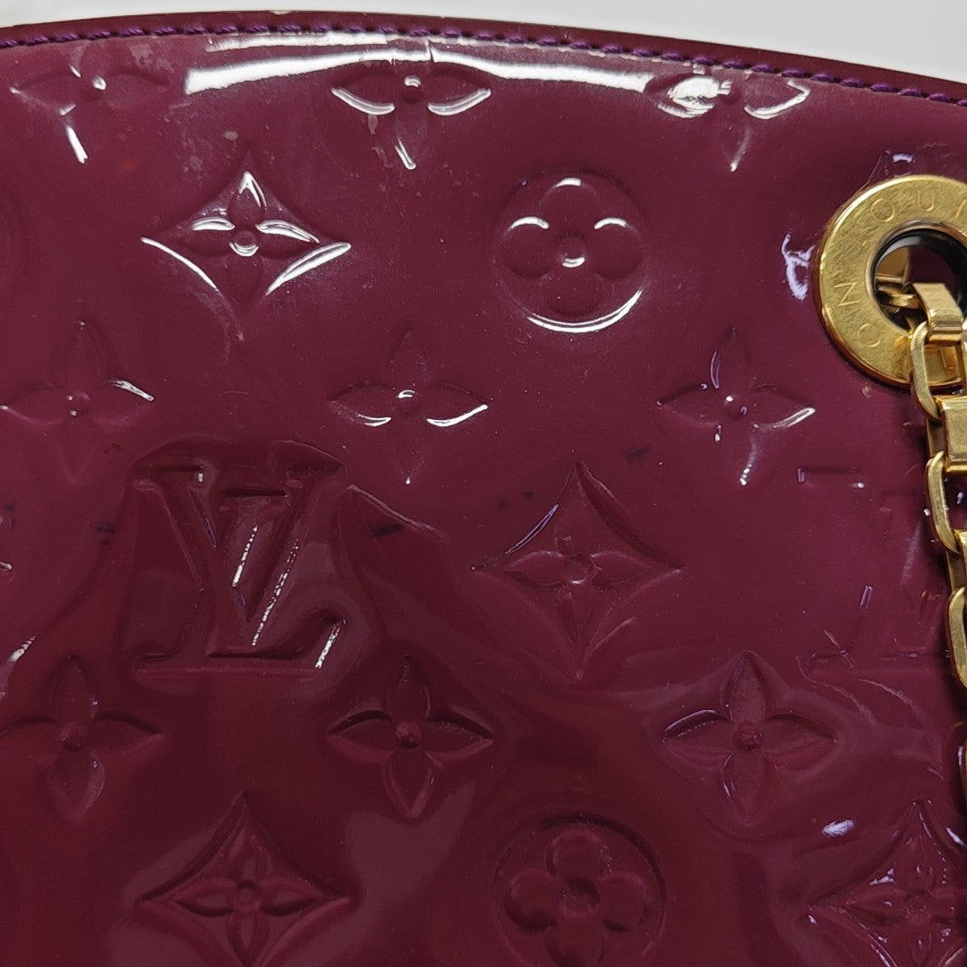 Patent Leather Crossbody Bag PM Purple
