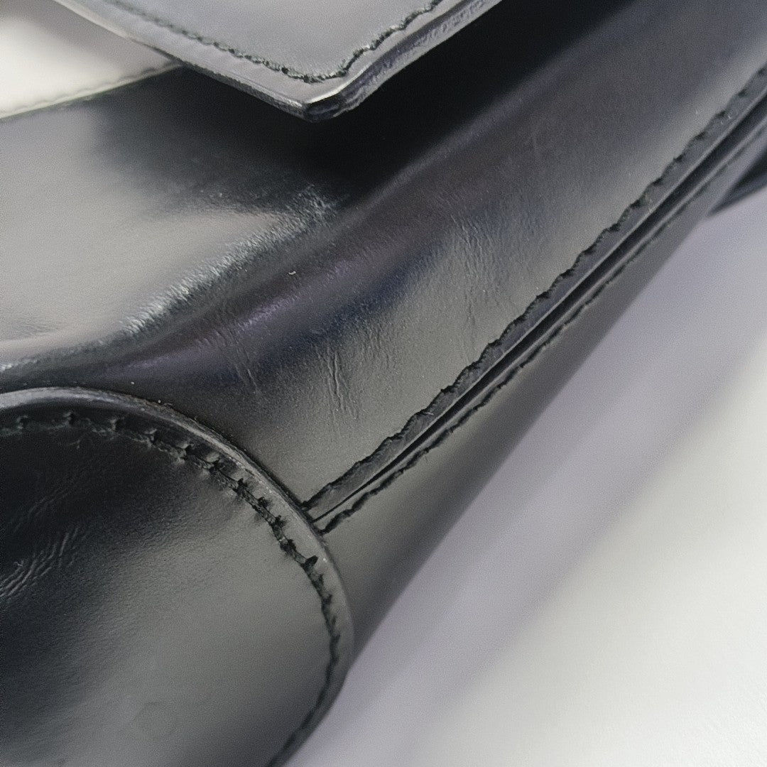 Sophia Quilted Calfskin Black