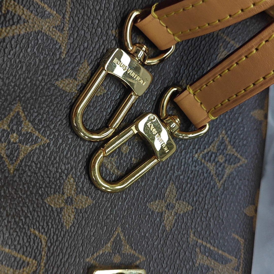 SIDE TRUNK PM Monogram Coated Canvas Brown