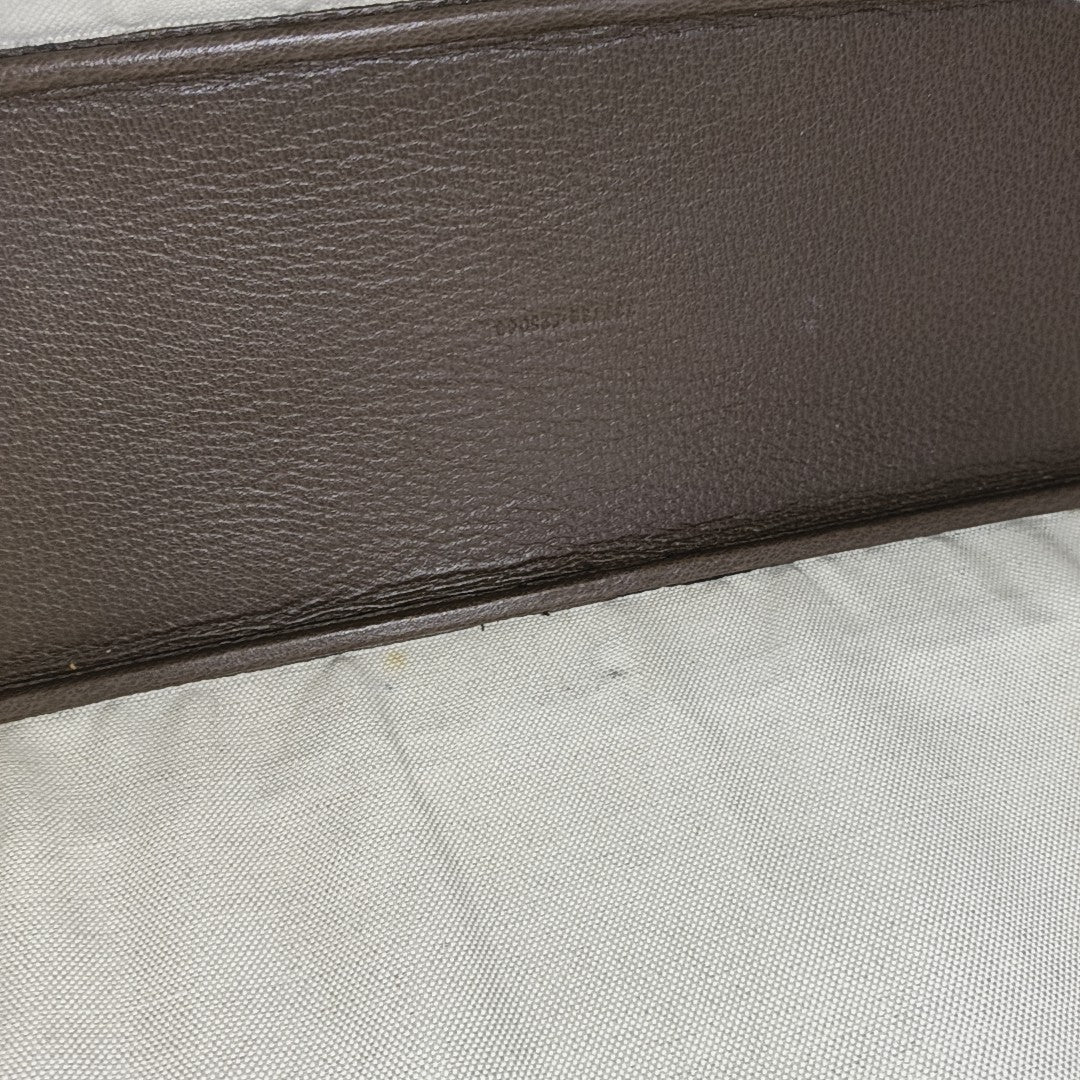 Monogram Coated Canvas Top Handle Bag Beige