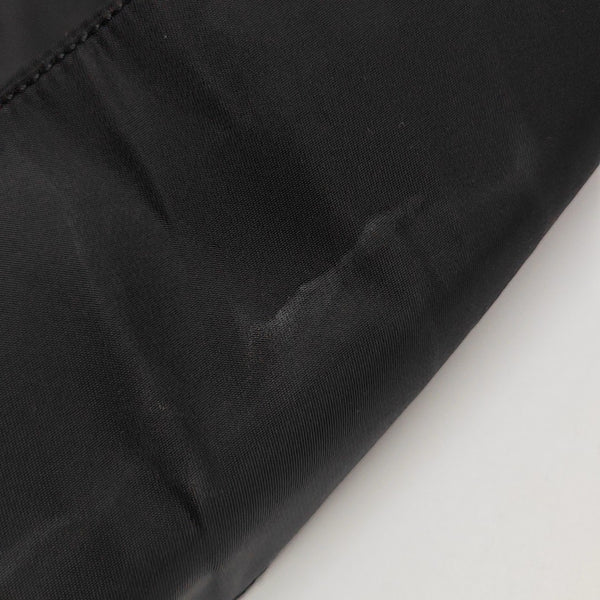 Nylon Top Handle Bag Black