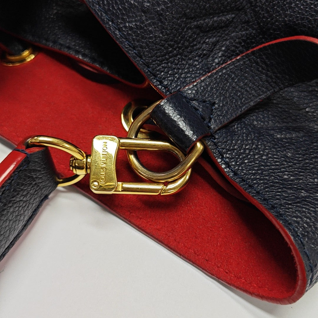 NÉONOÉ MM Calfskin Blue