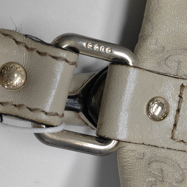 Joy Medium Monogram Calfskin Beige