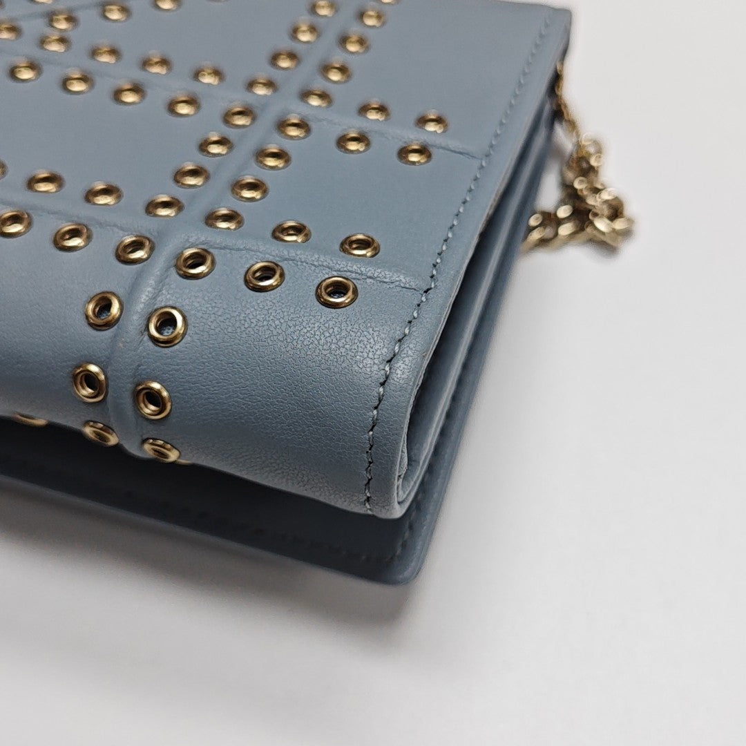 Diorama Small Calfskin Blue