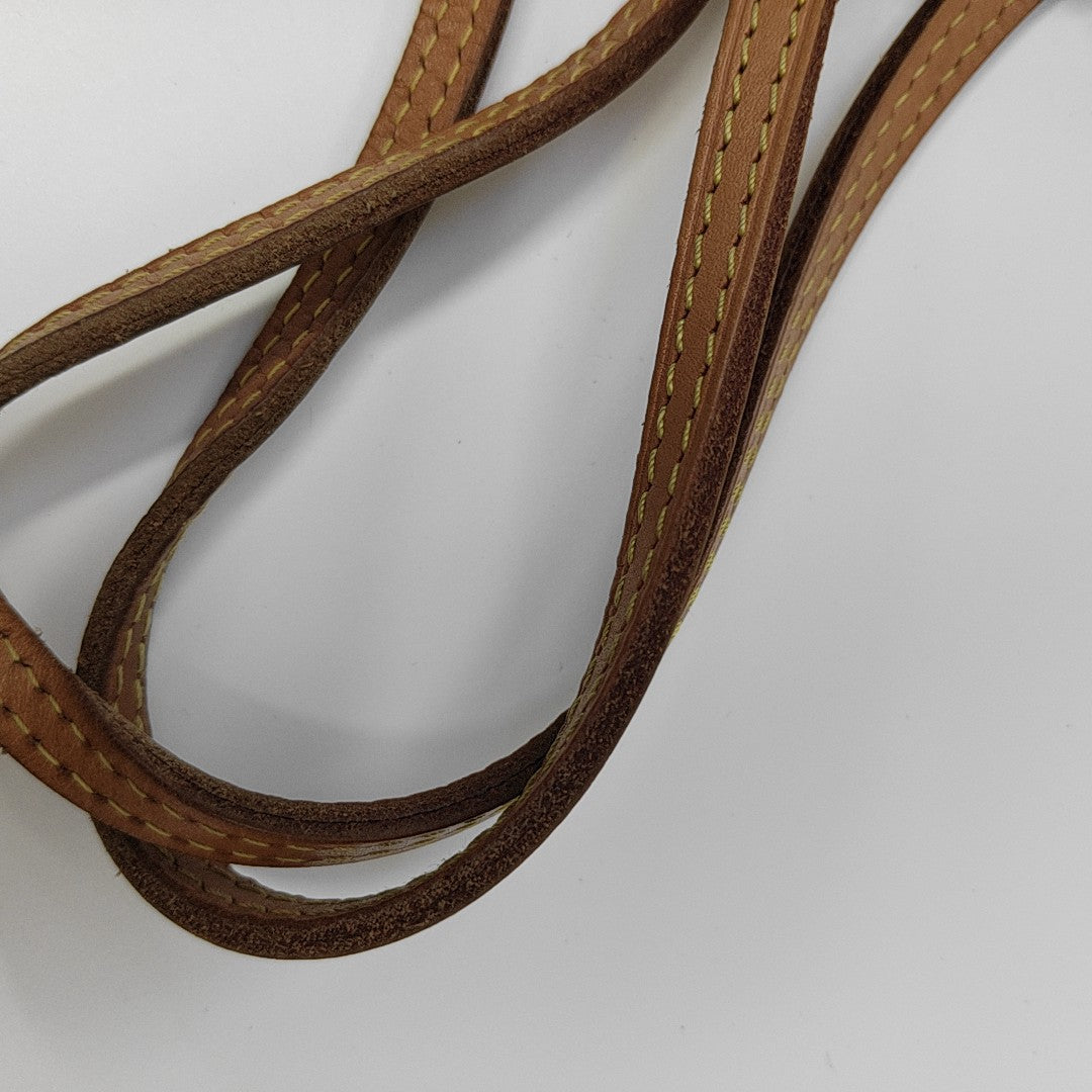 NEVERFULL MM Monogram Coated Canvas Brown