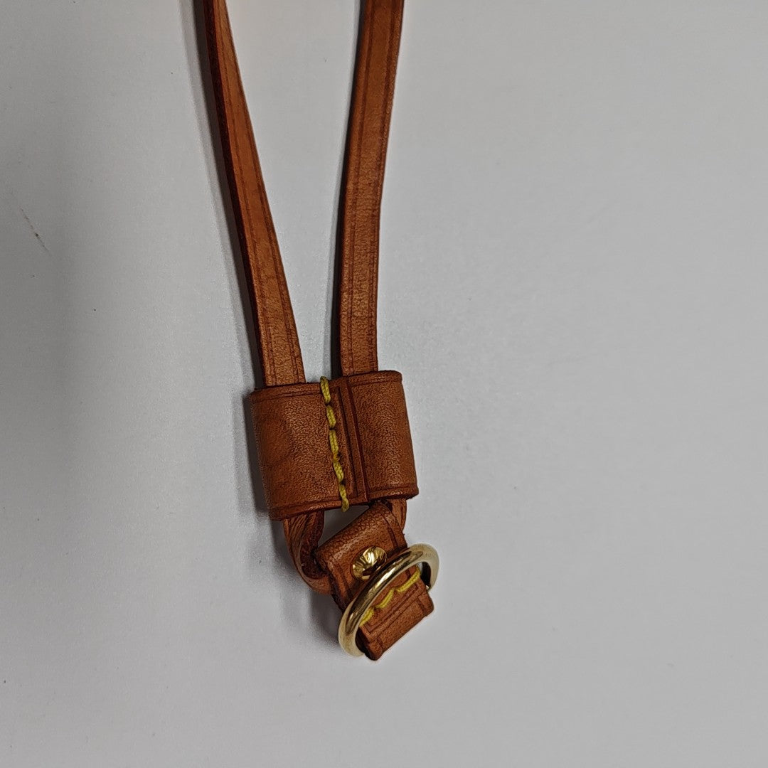 NEVERFULL MM Monogram Coated Canvas Brown