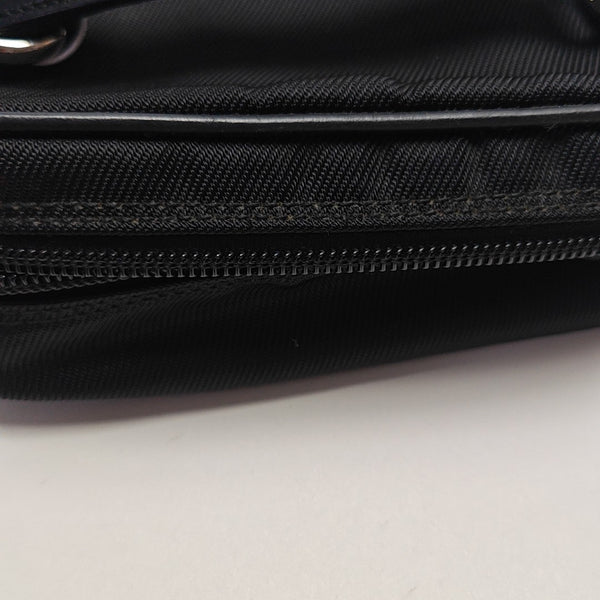 Canvas Top Handle Bag Black