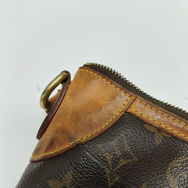 ODEON Monogram Coated Canvas Brown