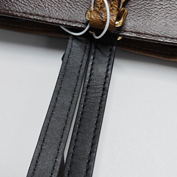 ONTHEGO GM Monogram Coated Canvas Brown