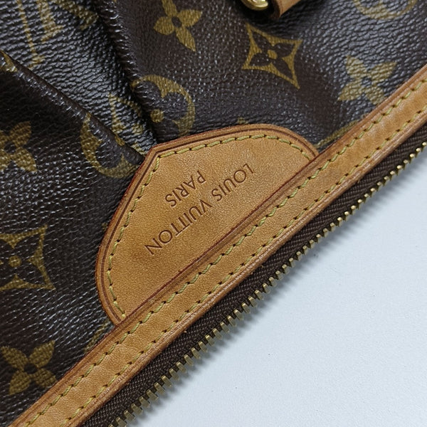 PALERMO PM Monogram Coated Canvas Brown