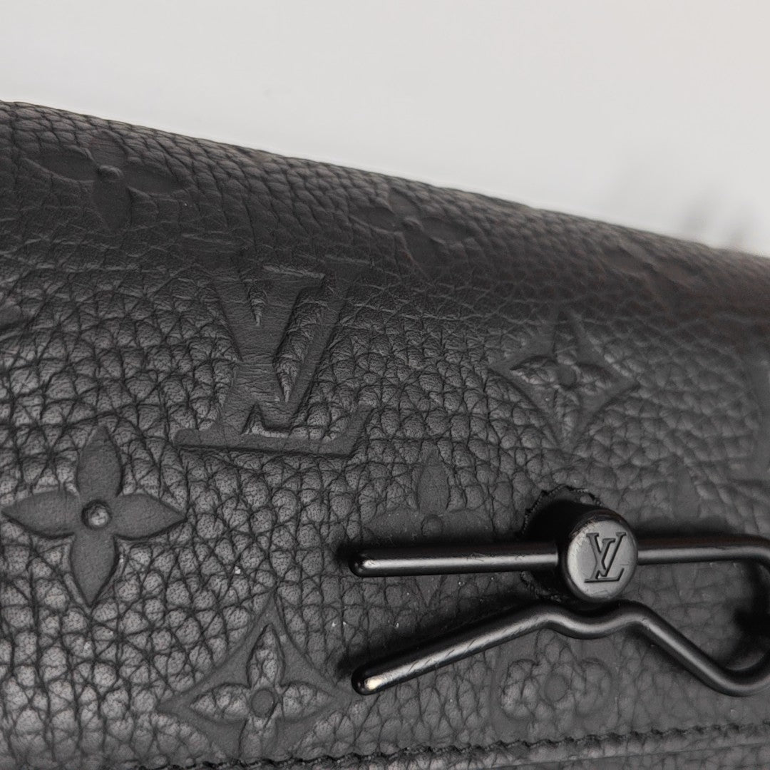 SOFT TRUNK Mini Monogram Calfskin Black