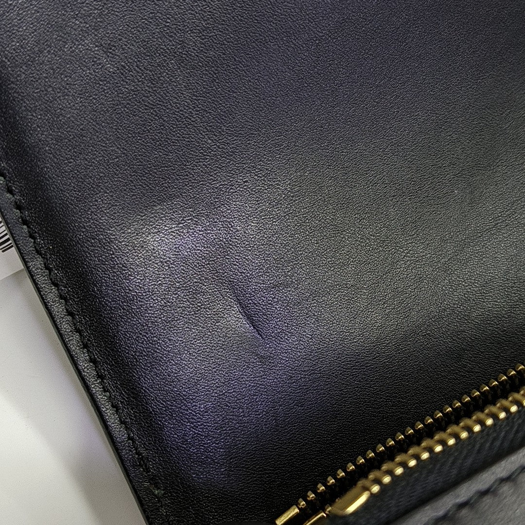Calfskin Shoulder Bag Black