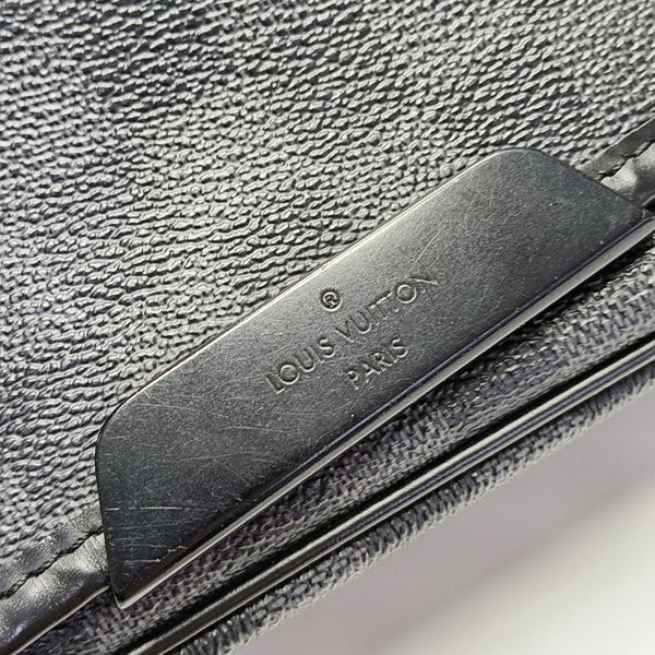 DANIEL Damier Graphite Coated Canvas Gray
