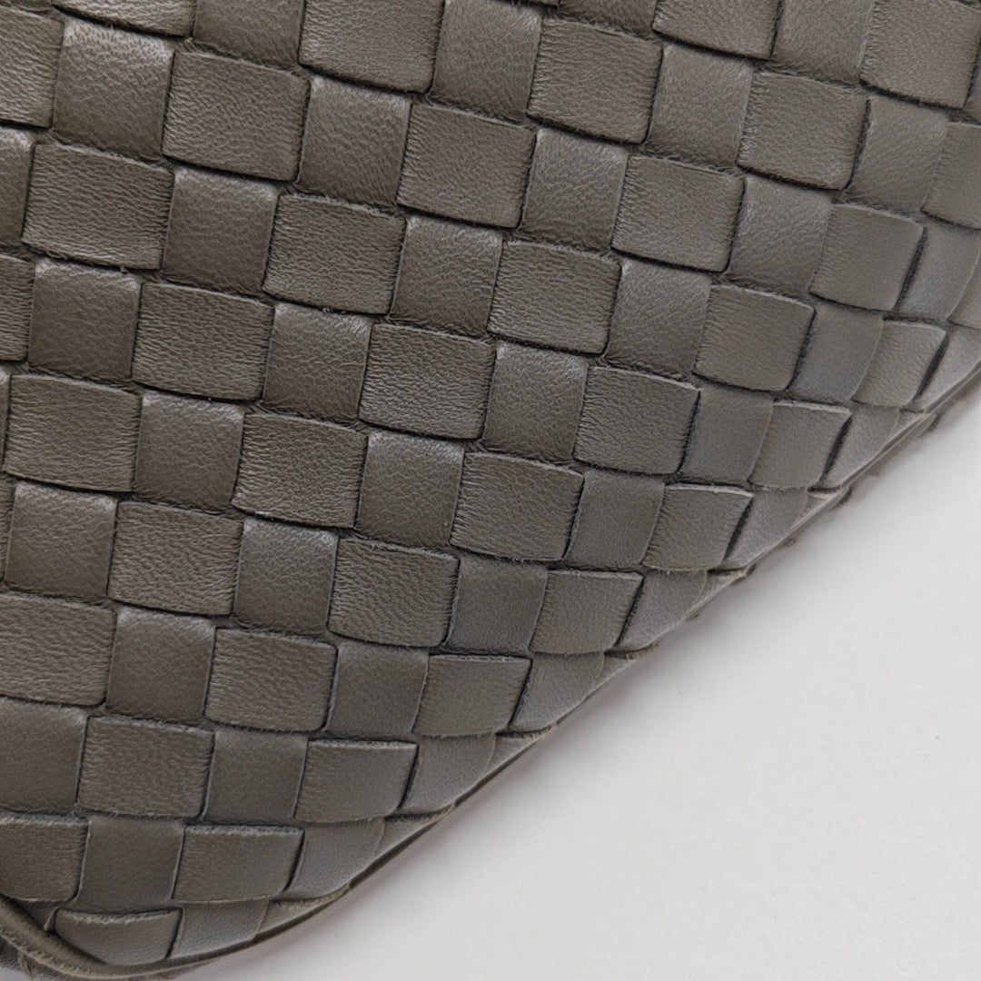Lambskin Top Handle Bag Green