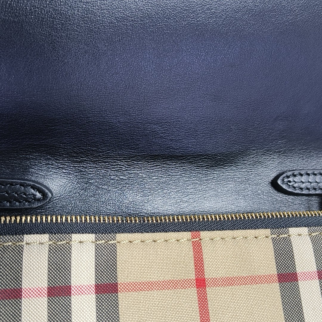 Vintage Small Fabric Beige