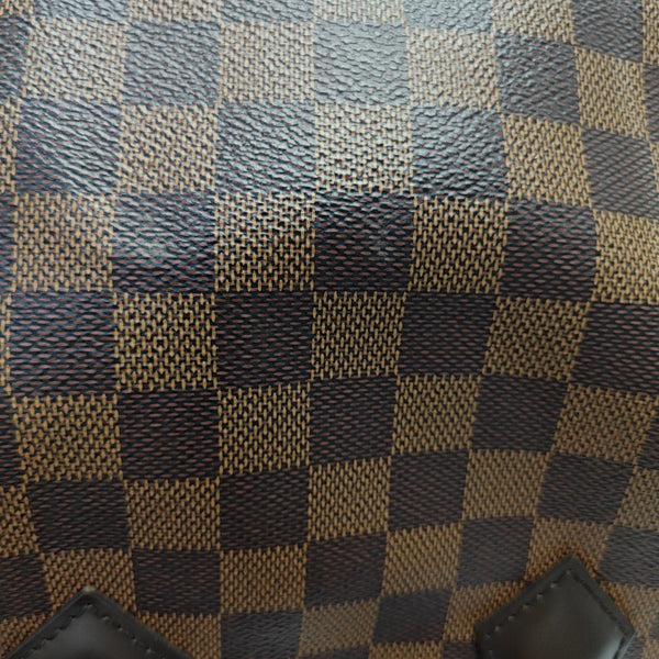 SPEEDY 25 Damier Ebene Coated Canvas Brown