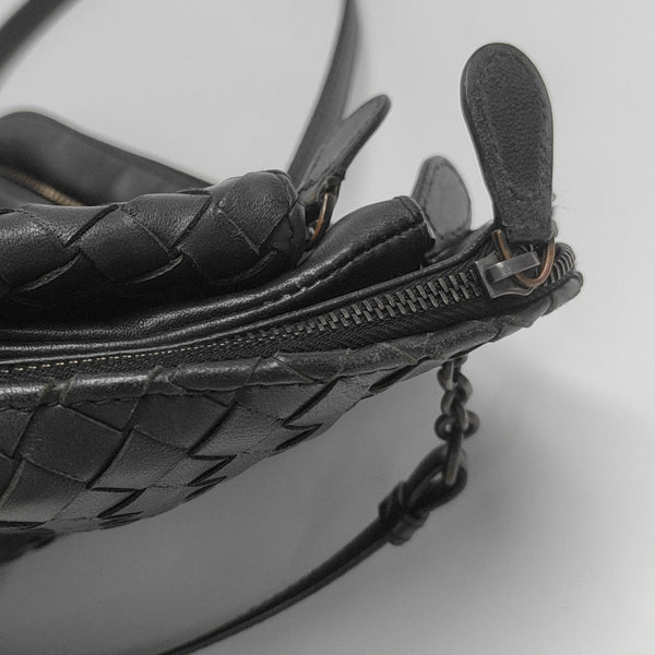 Calfskin Top Handle Bag Black