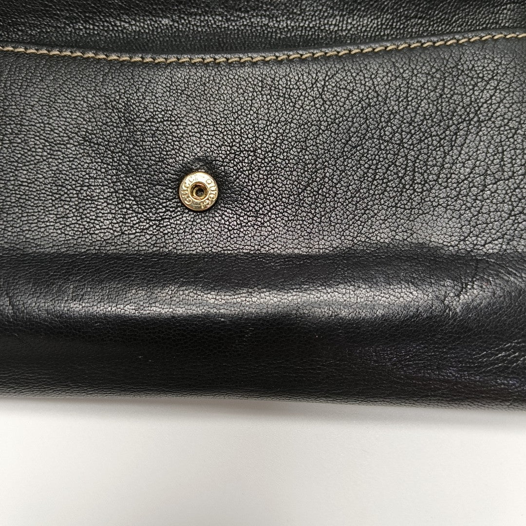 Calfskin Wallet Black