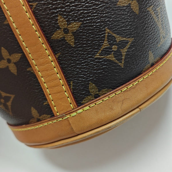 DUFFLE Monogram Coated Canvas Brown