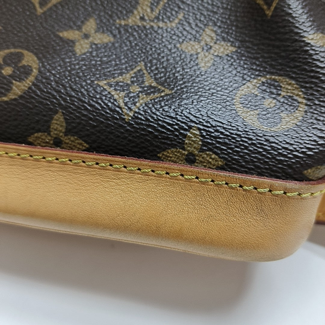 NOÉ BB Monogram Coated Canvas Brown