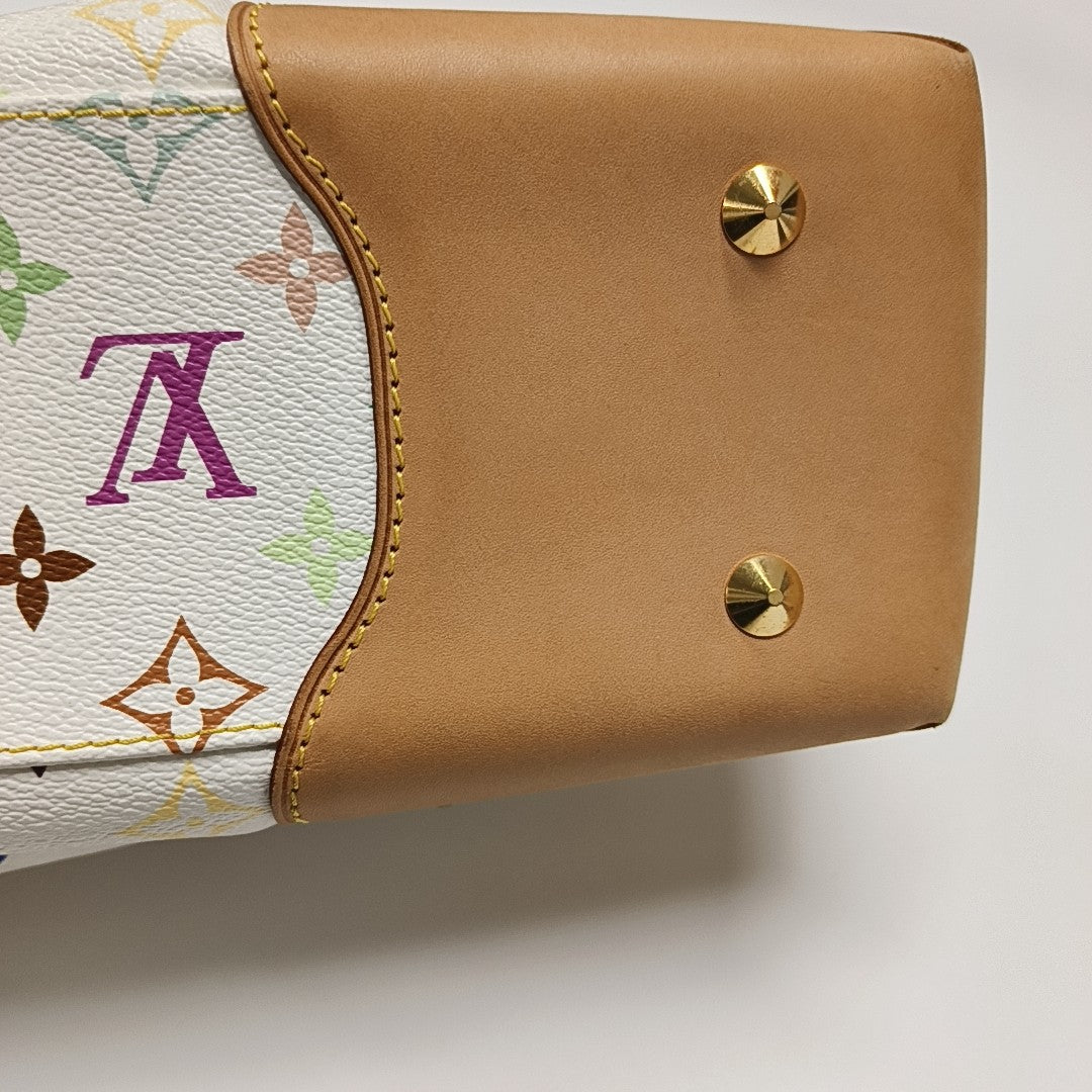 LV × TM JUDY Monogram Coated Canvas White