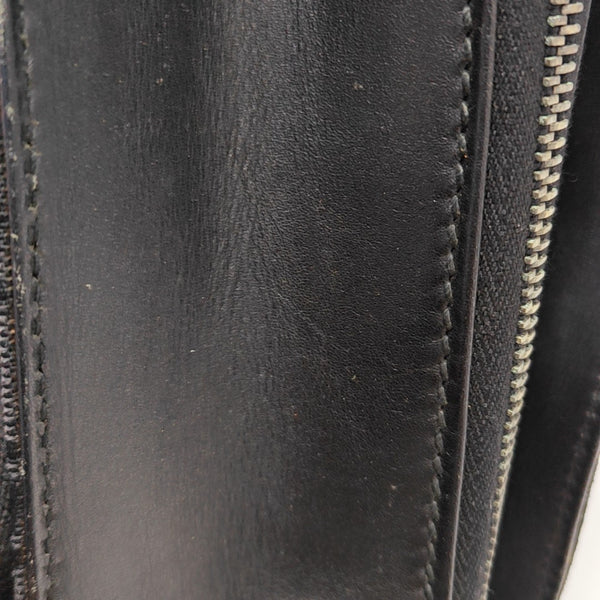 Monogram Canvas Tote Bag Black