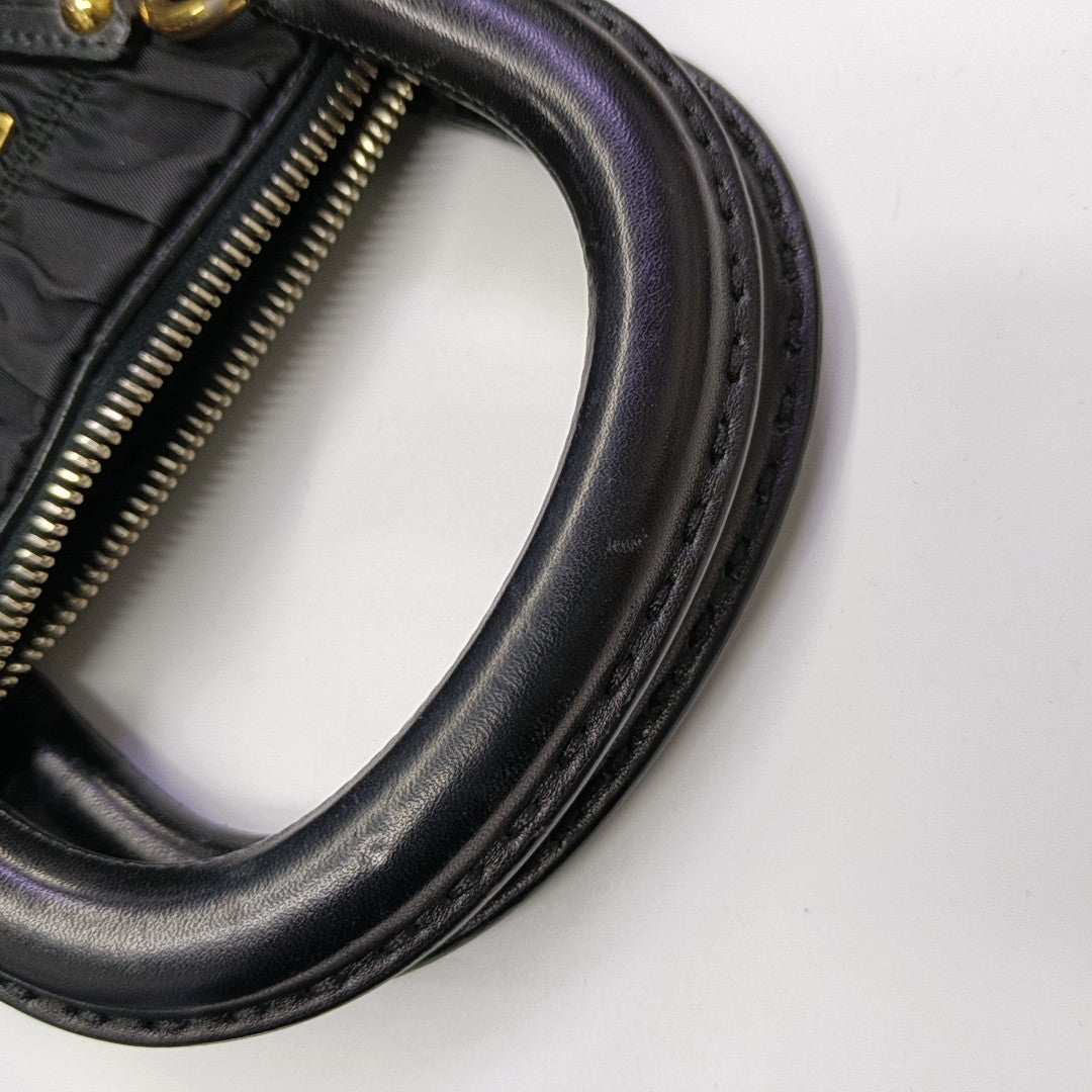 Nylon Tote Bag Black