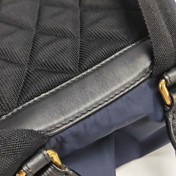 The Rucksack Nylon Blue
