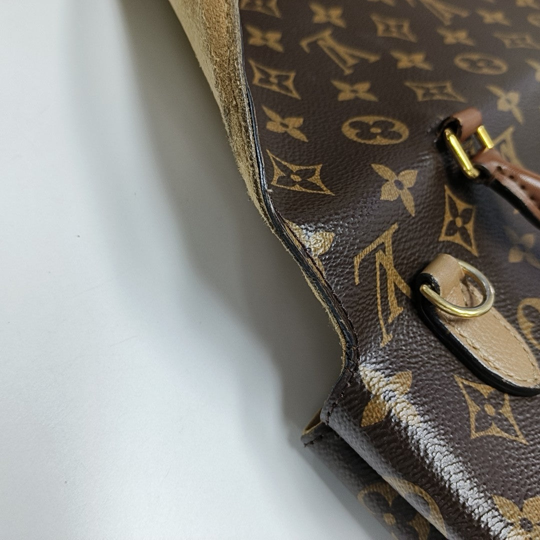 MARIGNAN Monogram Coated Canvas Brown