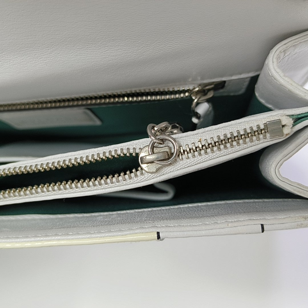 SERPENTI FOREVER Medium Calfskin White