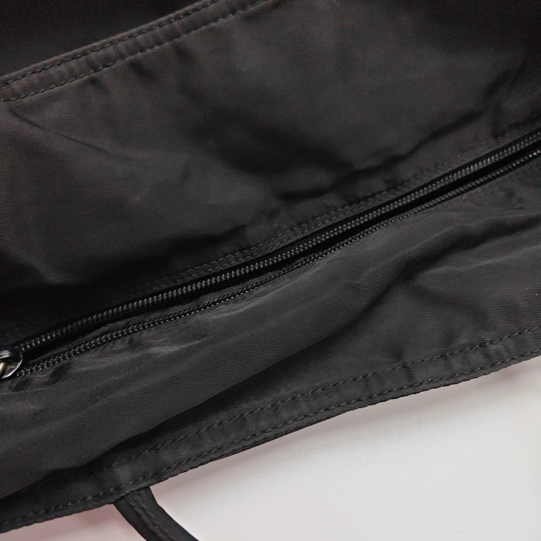 Nylon Tote Bag Black