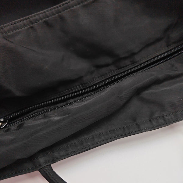 Nylon Tote Bag Black