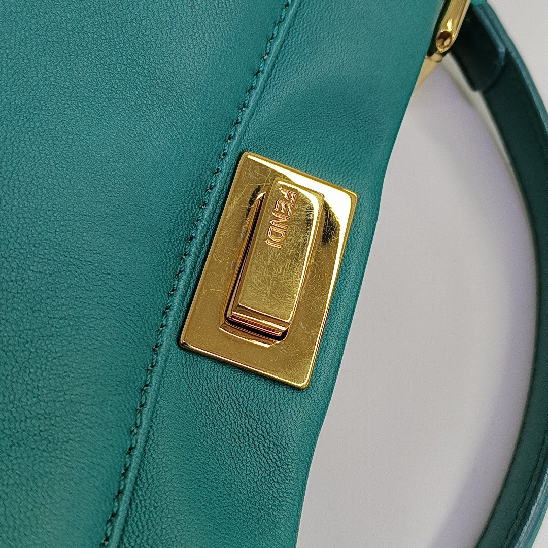 Peekaboo Mini Calfskin Green
