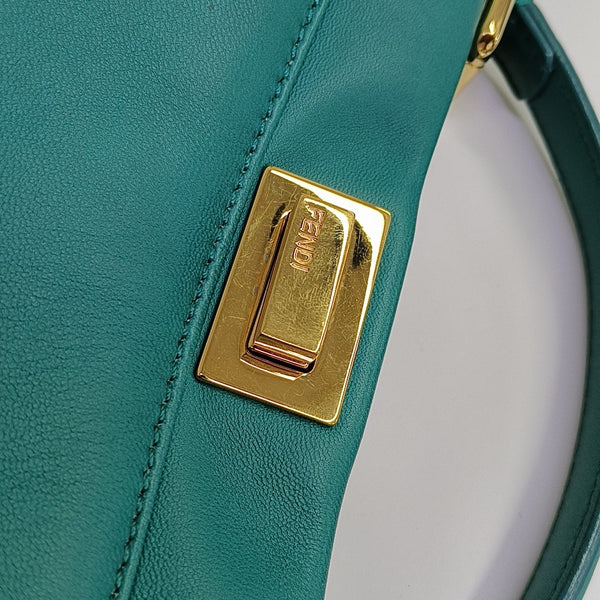 Peekaboo Mini Calfskin Green