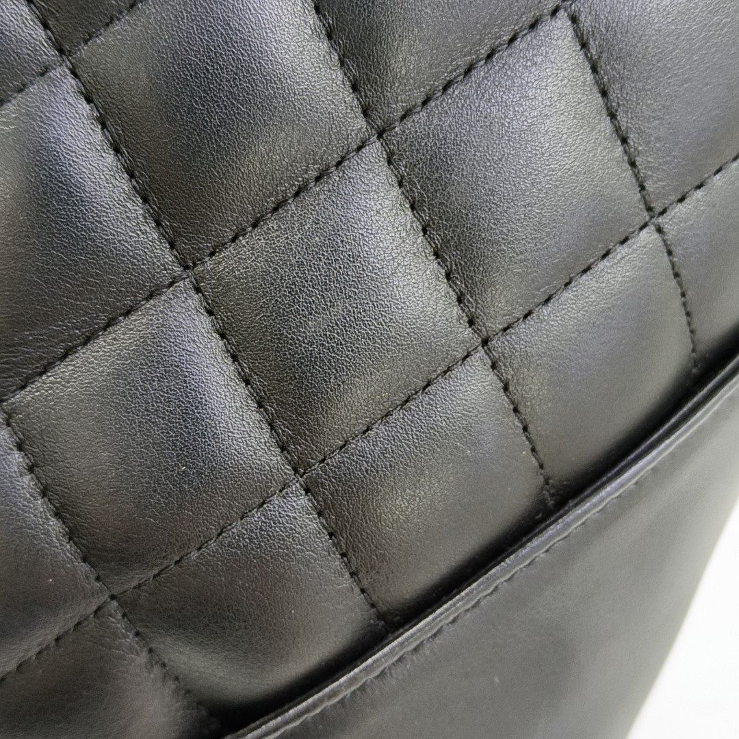 CAMBON Medium Quilted Calfskin Black