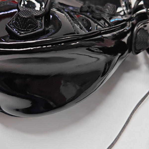 Le Cagole Small Patent Leather Black