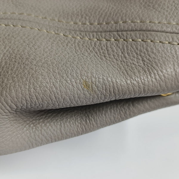 Calfskin Tote Bag Gray
