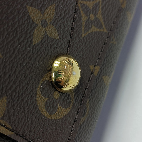 MONTAIGNE Monogram Coated Canvas Brown