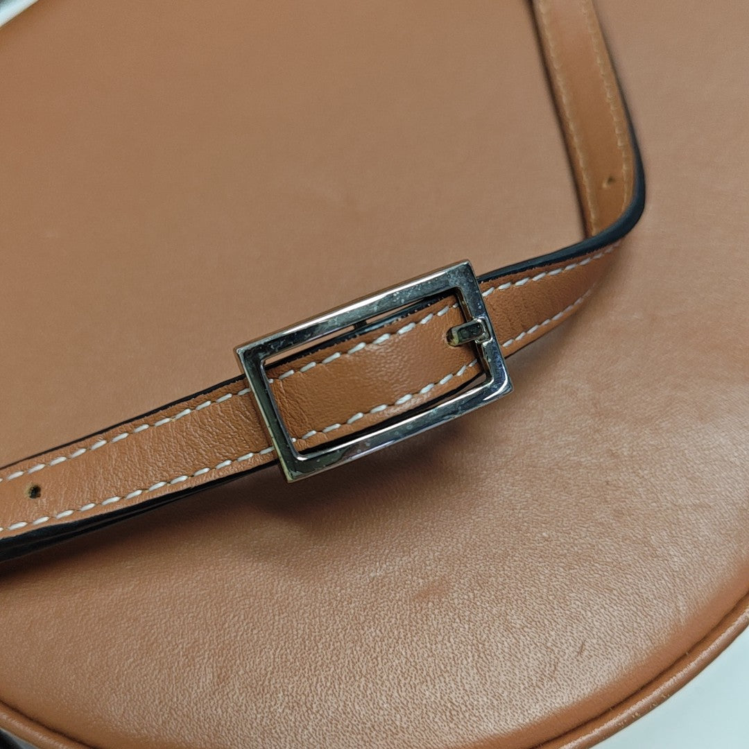 Heel Calfskin Brown