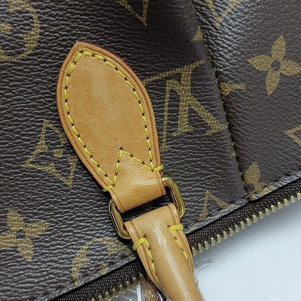 TURENNE PM Monogram Coated Canvas Brown