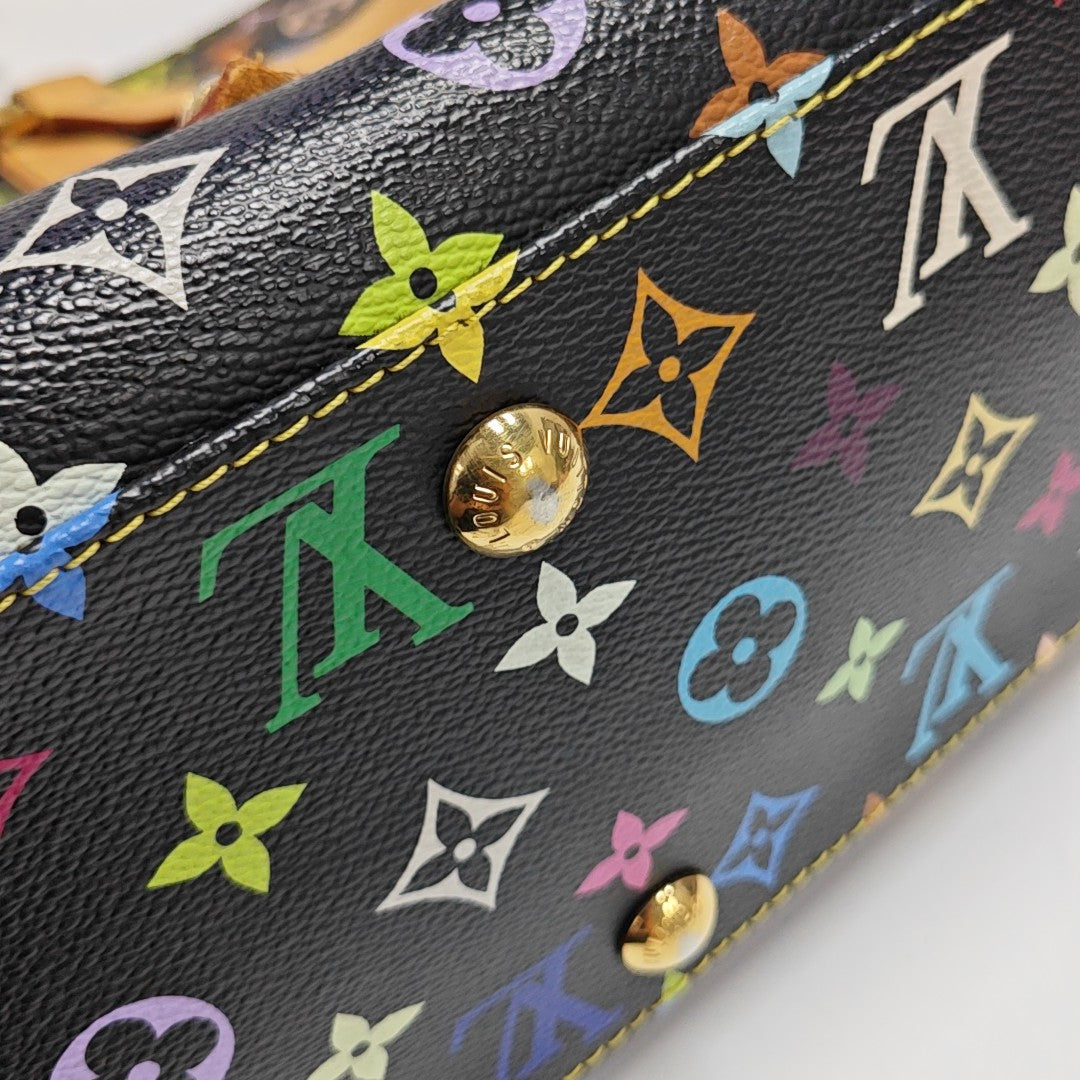 LV × TM AURELIA Monogram Coated Canvas Black