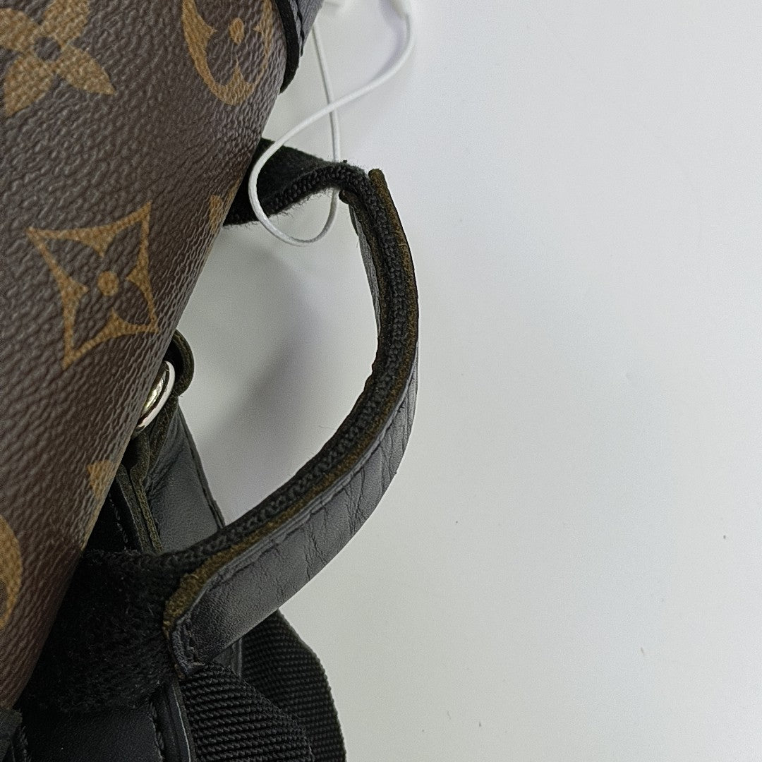 CHRISTOPHER MM Monogram Coated Canvas Brown