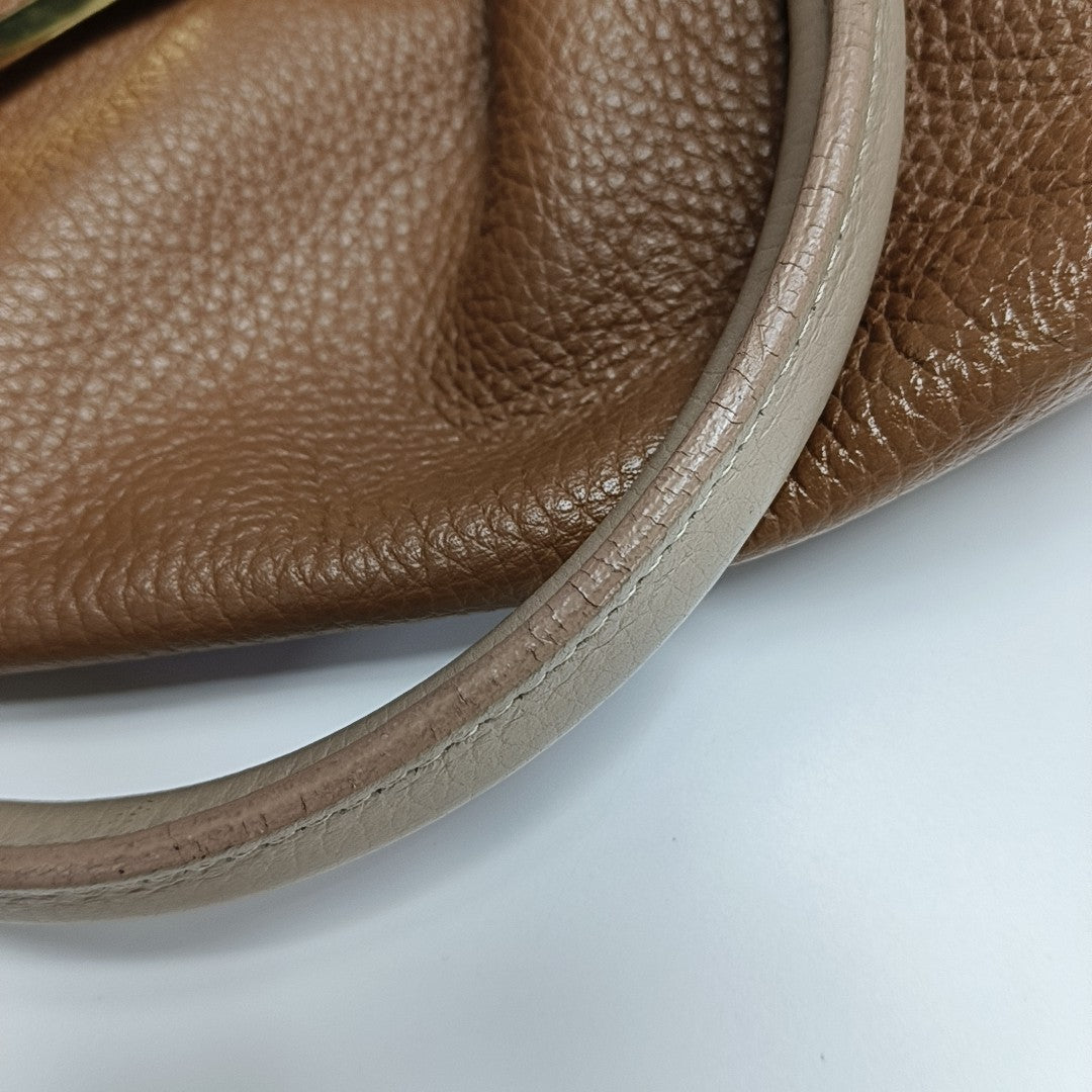 Calfskin Tote Bag Brown